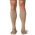 Sigvaris Sigvaris Midtown Microfiber 822CLSM32 20-30 mmHg Closed Toe Mens Calf; Large; Short - Tan-Khaki 822CLSM32